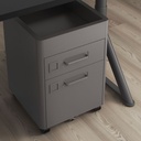 IKEA IDASEN Drawer Unit on Castors, Dark Grey 42X61 cm