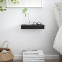 IKEA Lack Wall Shelf Black-Brown 30X26 cm