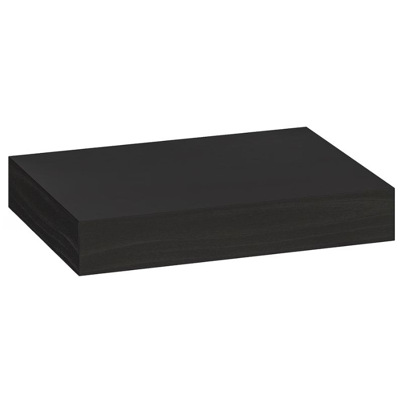 IKEA Lack Wall Shelf Black-Brown 30X26 cm