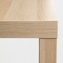 IKEA Lack Side Table White Stained Oak Effect 55X55 cm