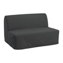 IKEA LYCKSELE Lovas 2-seat Sofa-Bed Vansbro Dark Grey