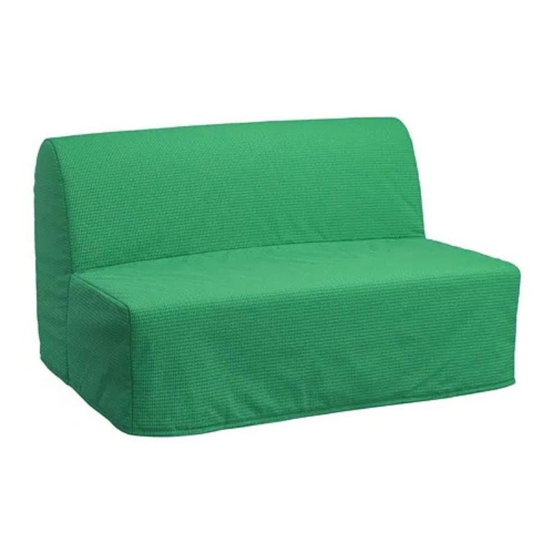 IKEA LYCKSELE Lovas 2-seat Sofa-Bed Vansbro Bright Green