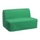 IKEA LYCKSELE Lovas 2-seat Sofa-Bed Vansbro Bright Green