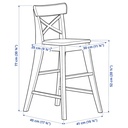 IKEA INGOLF Junior Chair, White