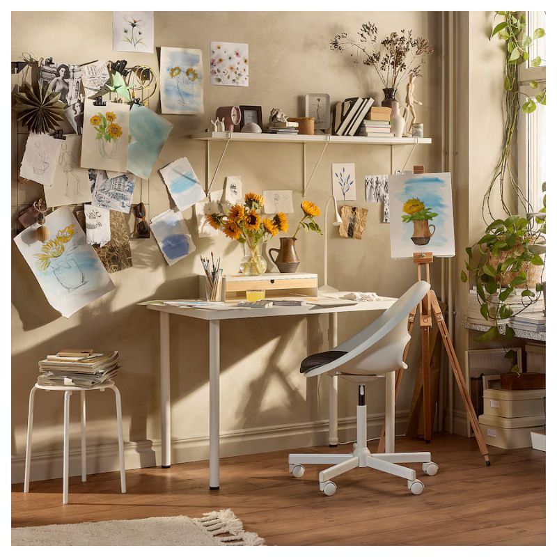 IKEA LAGKAPTEN - ADILS Desk White 120X60 cm