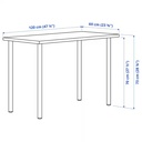 IKEA LAGKAPTEN - ADILS Desk White 120X60 cm