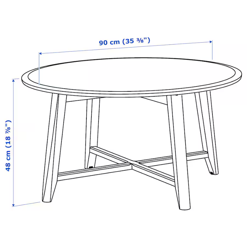 IKEA Kragsta Coffee Table