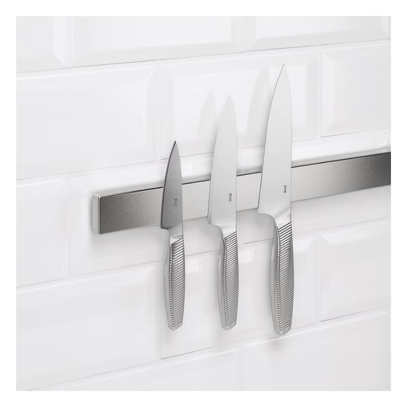 IKEA KUNGSFORS Magnetic Knife Rack, Stainless Steel