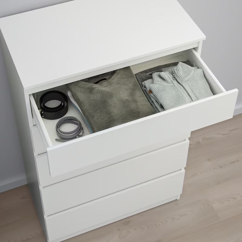 IKEA KULLEN Chest of 5 Drawers, White, 70 X 112 cm