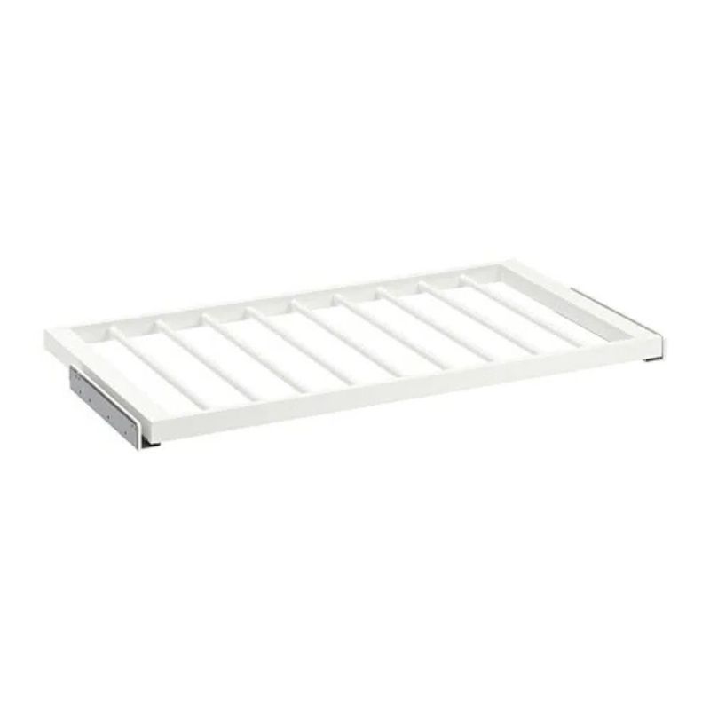 IKEA KOMPLEMENT Pull-out Trouser Hanger, White 100X58 cm