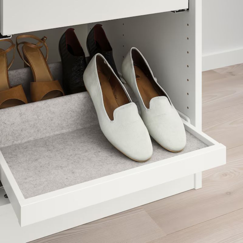 IKEA KOMPLEMENT Shoe Insert for Pull-out Tray, Light Grey 50X58 cm