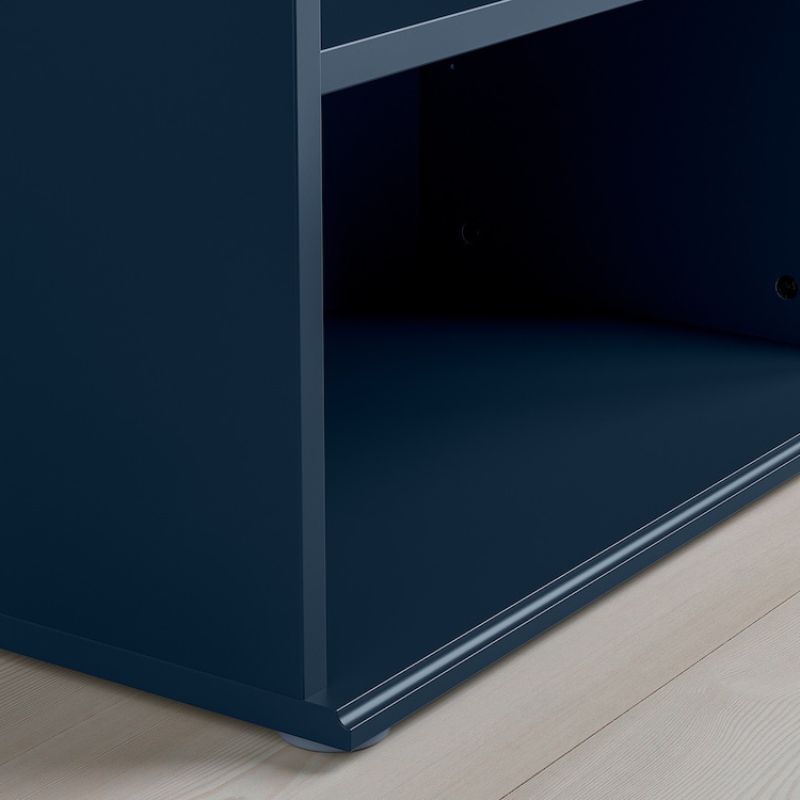 IKEA SKRUVBY Storage Combination, Black-Blue, 190x90 cm