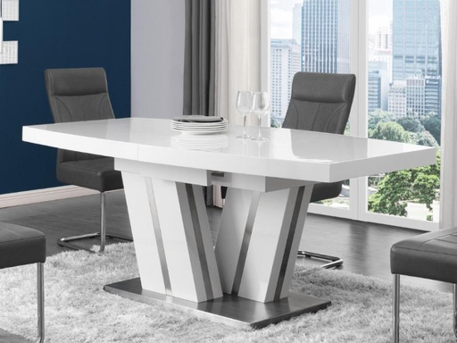 Atlanta Dining Table,white,180cm