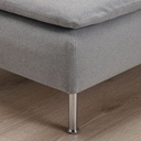 SÖDERHAMN 3-seat sofa, Tonerud Grey