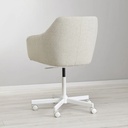 IKEA TOSSBERG / MALSKÄR Swivel Chair, Gunnared Beige/White