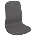 IKEA LÅNGFJÄLL Seat Shell with High Back, Gunnared Dark Grey