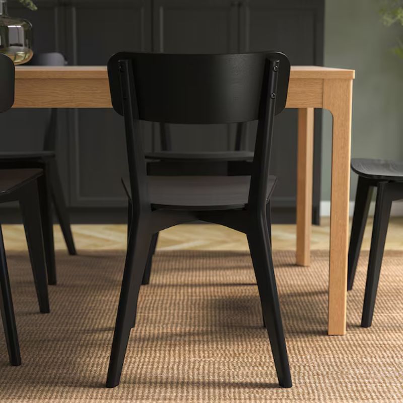 IKEA LISABO Chair,Black