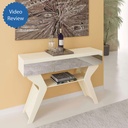 Franca Console Table - Off White