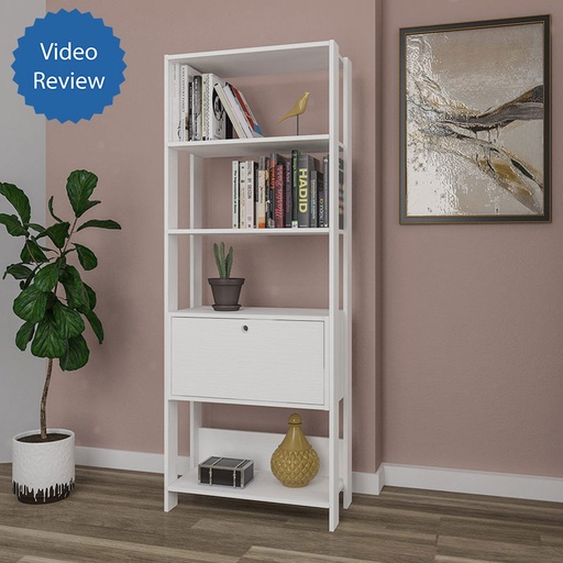 Paulista Bookcase - White