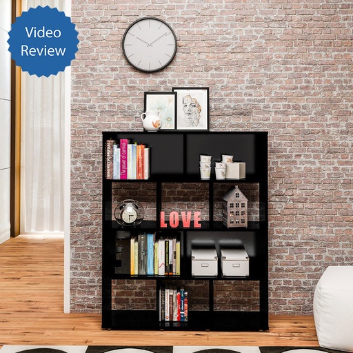 Suzano Bookcase - Black