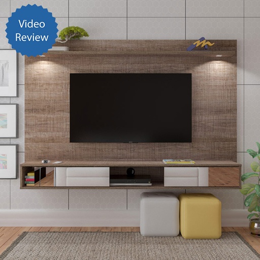 Sorocaba Tv Wall Panel - Cinnamon