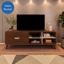 Recife Tv Stand - Cedro/ Off White