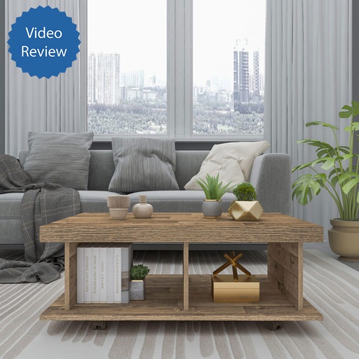 Serra Coffee Table - Rustic