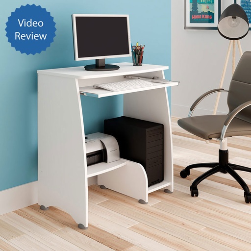 Cotia Computer Table - White 