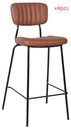 Jessie bar stool ,brown,4pcs set