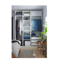 Ikea PAX Wardrobe frame, white75x58x201 cm