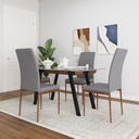 IDIYA EDINBURGH 1+4 Dining set , Grey