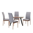 IDIYA EDINBURGH 1+4 Dining set , Grey