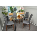 IDIYA EDINBURGH 1+4 Dining set , Grey