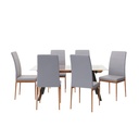 IDIYA EDINBURGH 1+6 Dining set , Grey