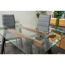 IDIYA EDINBURGH 1+6 Dining set , Grey