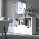 IKEA KALLAX Shelving unit, white 77x147cm