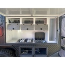 YORK+ Off Road Trailer With front Tool Box, Water Tank &amp; Refrigerator