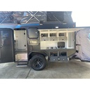 YORK+ Off Road Trailer With front Tool Box, Water Tank &amp; Refrigerator