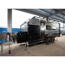 DARIEN+ Caravan (wet/dry separated )with Domestic Fridge, AC &amp; Charging Invertor