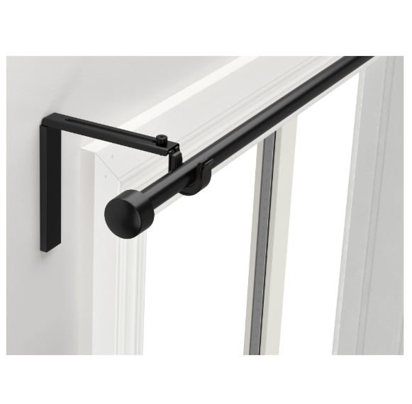 IKEA RACKA Curtain rod, black