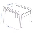 Ikea Poang stool frame