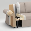 VRETSTORP Frame 3-seat sofa-bed