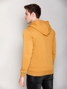 Gents Zipper Sweatshirt With Hood - SS121-SS121-MUSTARD-L