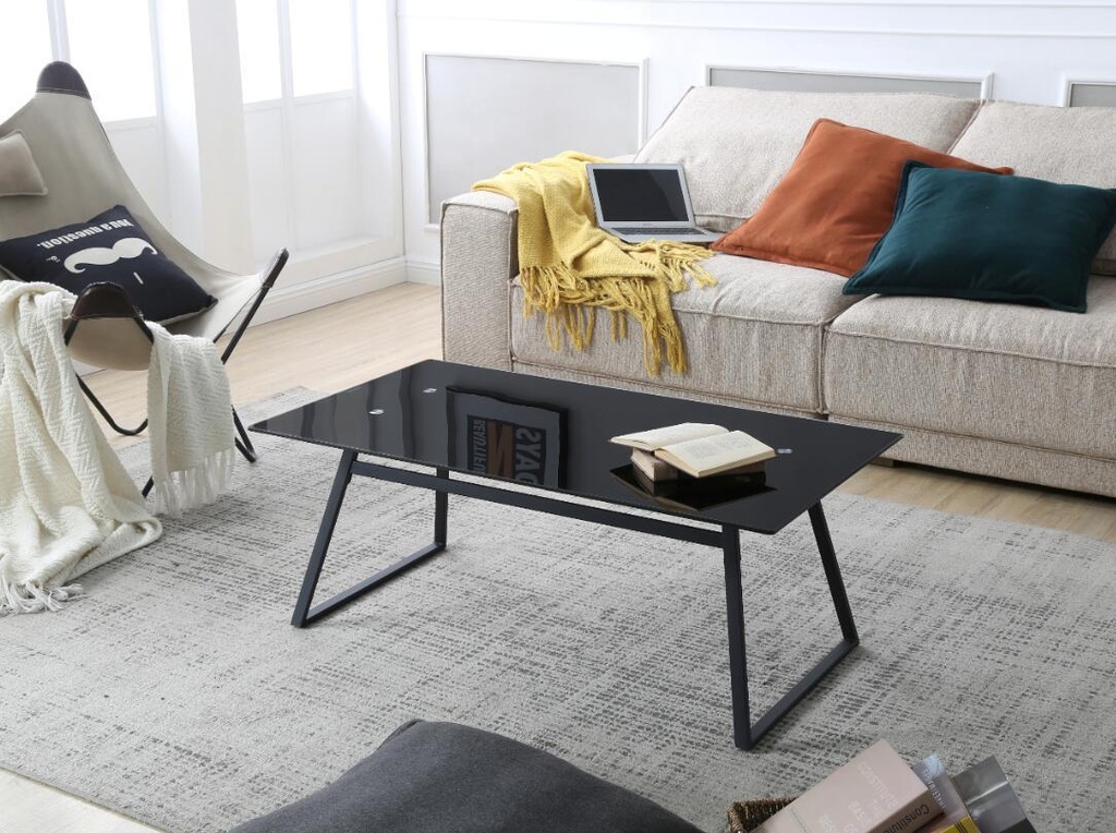 Idiya Acra black coffee table