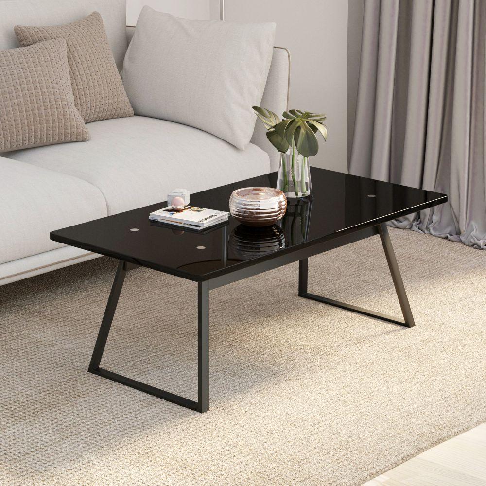 Idiya Acra black coffee table