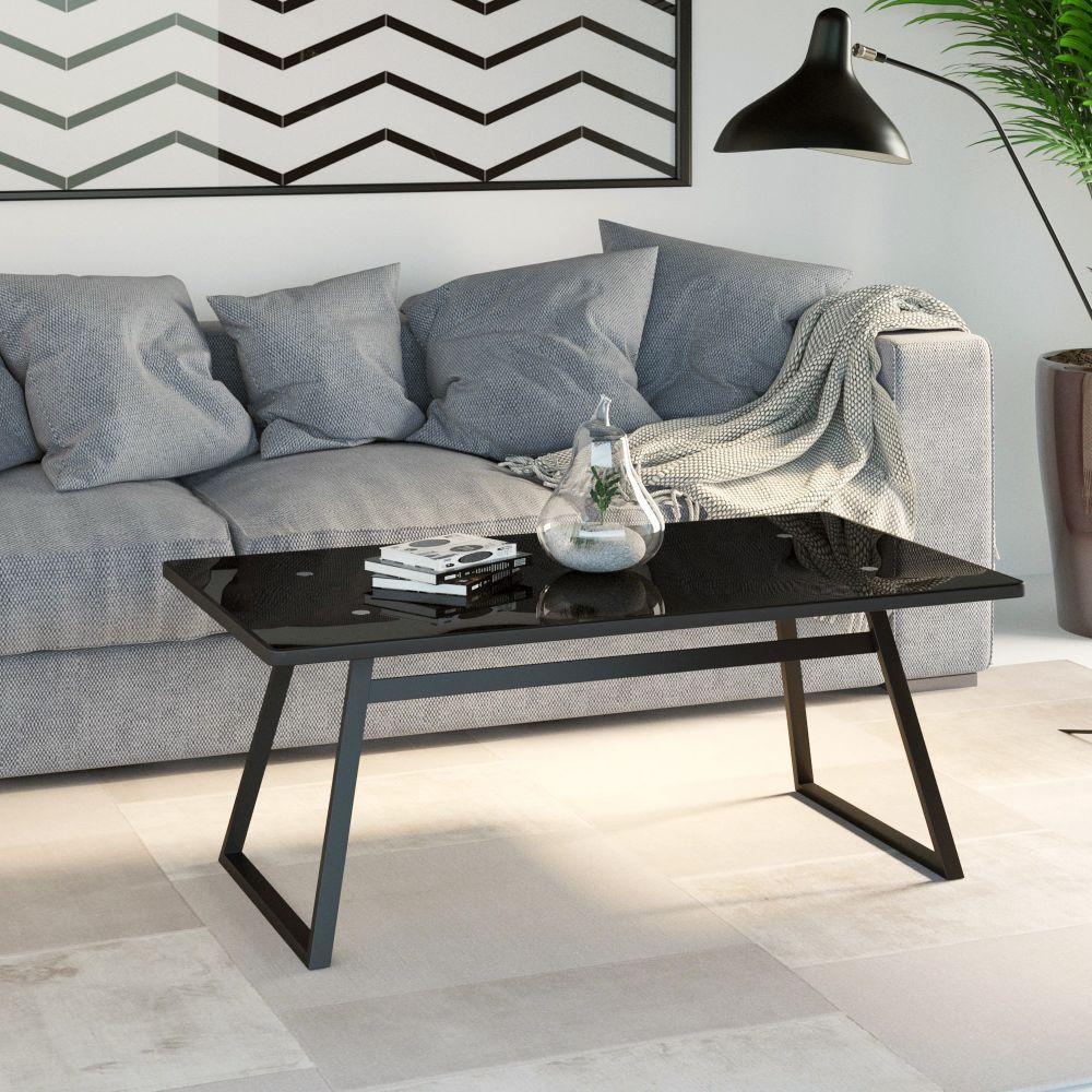 Idiya Acra black coffee table