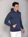 Gents Basic Sweatshirt With Hood - RSS107-RSS107-BLUE-L