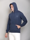 Gents Basic Sweatshirt With Hood - RSS107-RSS107-BLUE-L