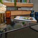 Idiya Acra black coffee table