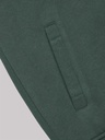 Gents Zipper Sweatshirt With Hood - D2041-D2041-GRANITE GREEN-L